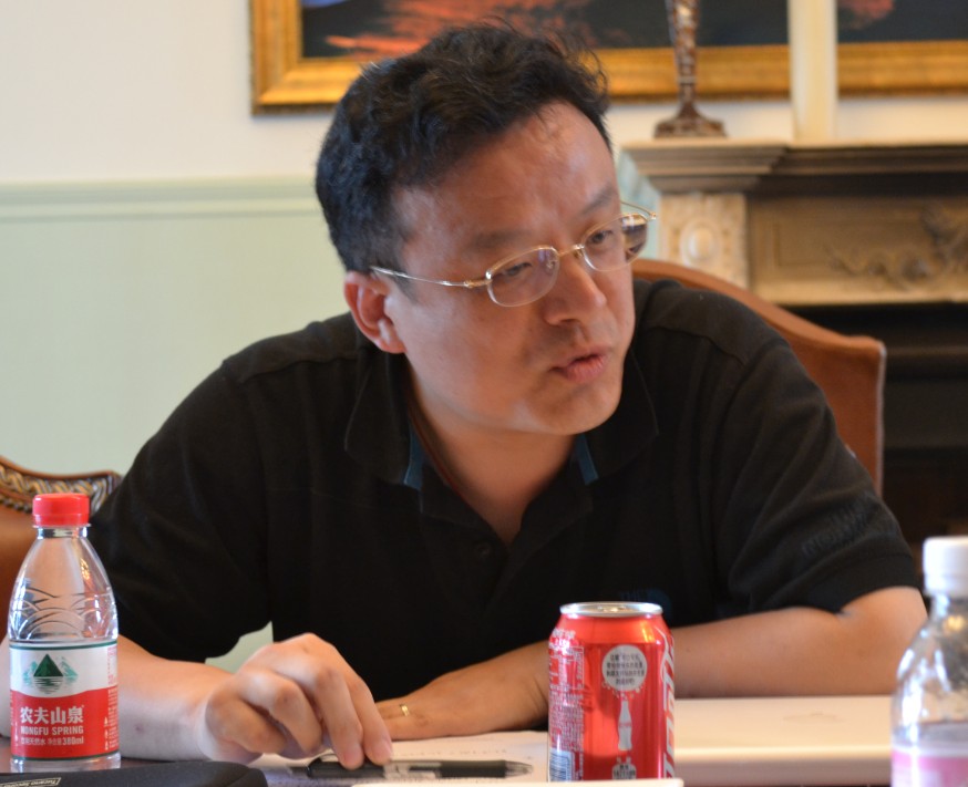 学会高级研究员,外交学院副教授熊炜(吴丹 摄)第一,国家主义的回归